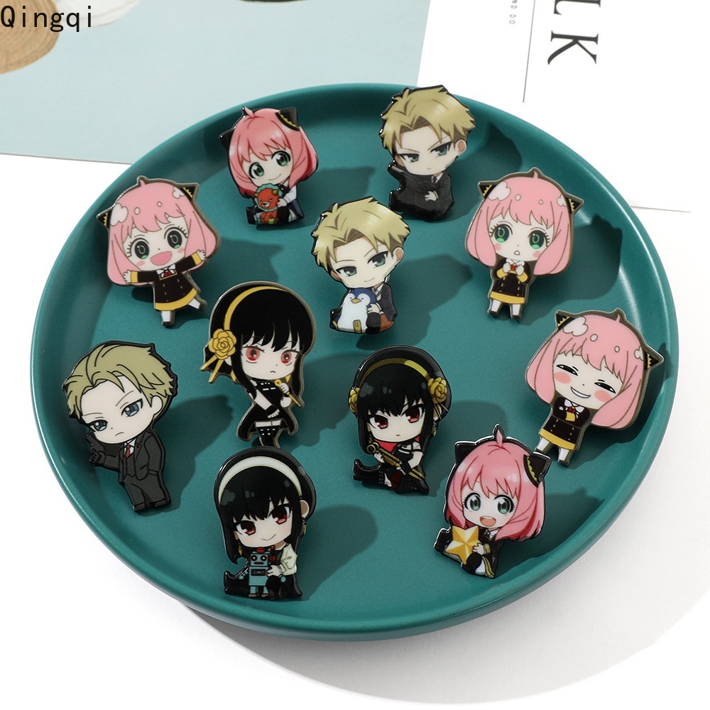 Ghim cài áo MISS ZOE bằng acrylic hình nhân vật hoạt hình Spy X Family