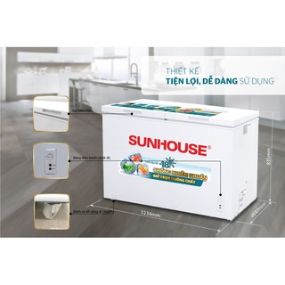 Tủ Đông Sunhouse SHR-F2412W2 300 Lít