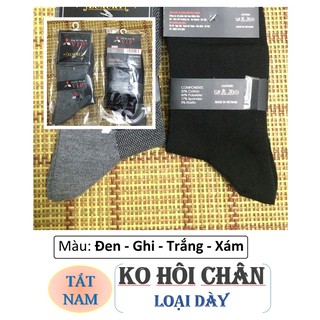 Tất nam Cao Cổ chống hôi chân - dày dặn