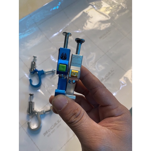 Móc Bấm Treo Đồ Xe Máy Nhôm CNC Cao Cấp