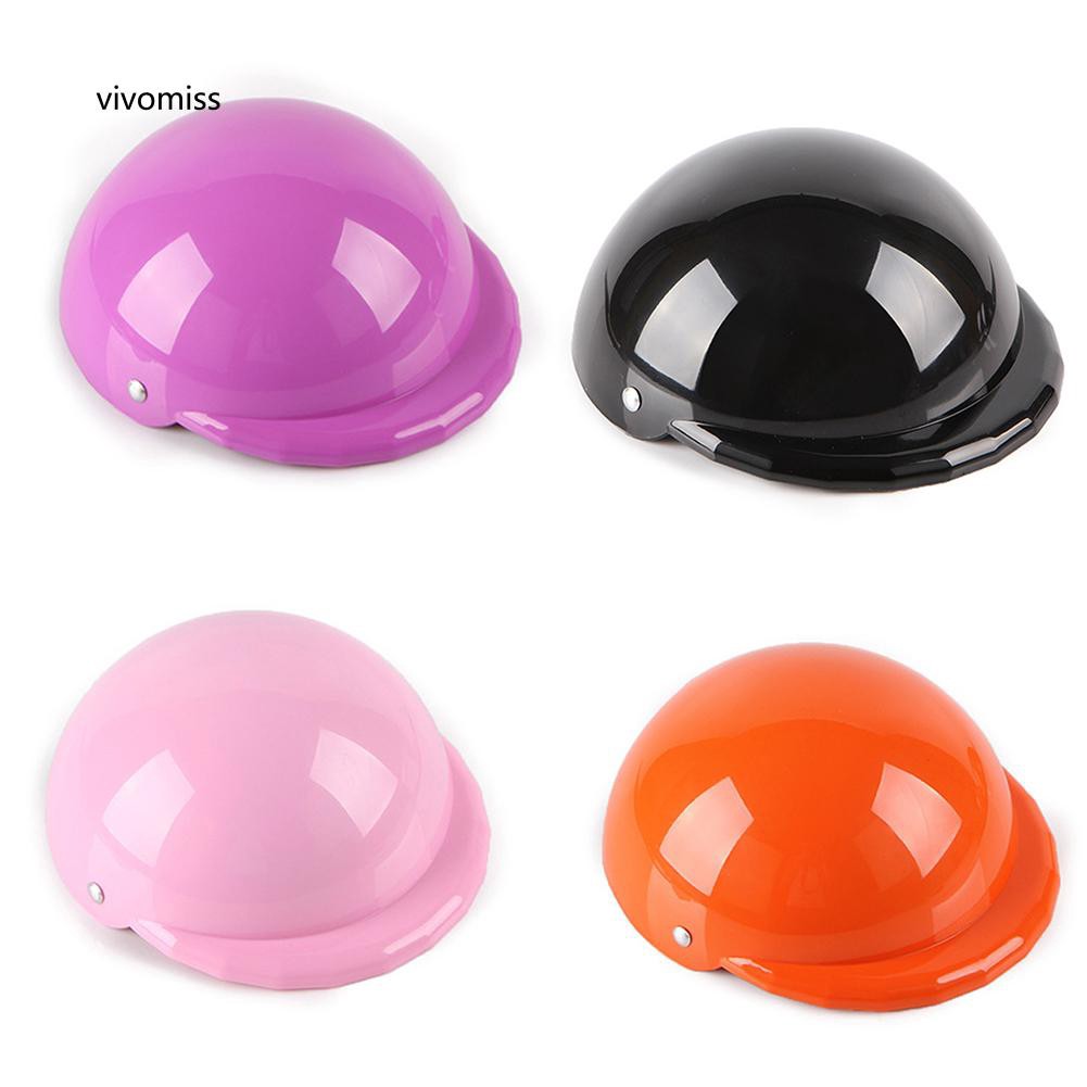 Mũ bảo hiểm bảo vệ chống mưa nắng thiết kế xinh xắn cho thú cưng