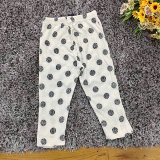 Legging thun gân cho bé gái