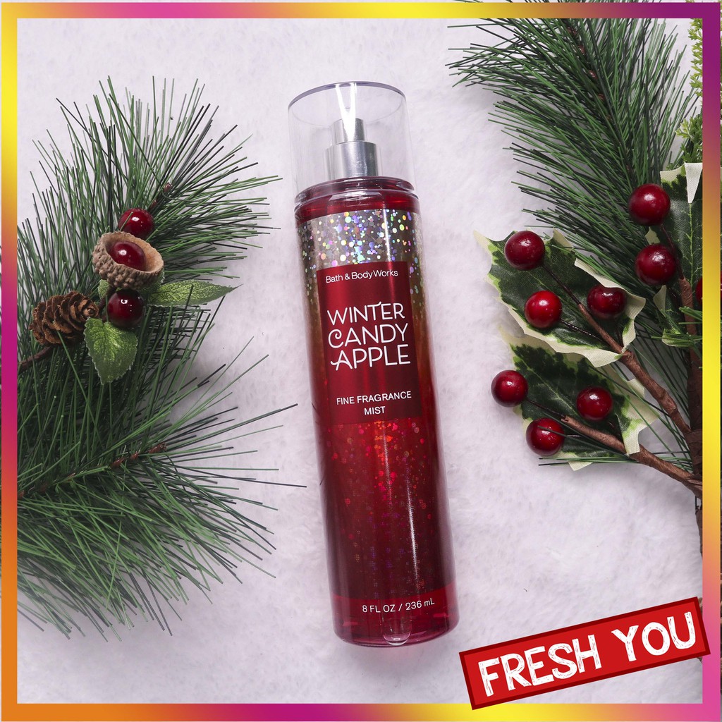 Xịt thơm toàn thân Bath & Body Works - Winter Candy Apple
