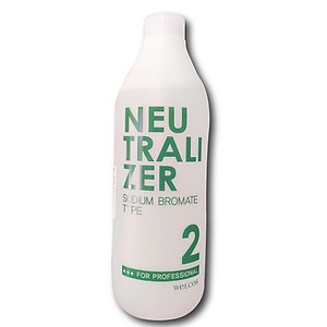 Thuốc Dập uốn tóc số 2 Welcos Neutralizer 1000g Đỏ - Xanh