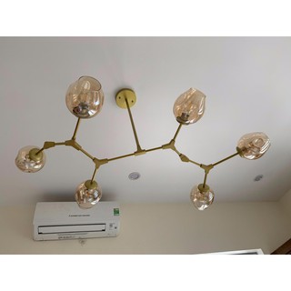 ĐÈN THẢ CÀNH TÁO 6 BÓNG Thả Phòng khách