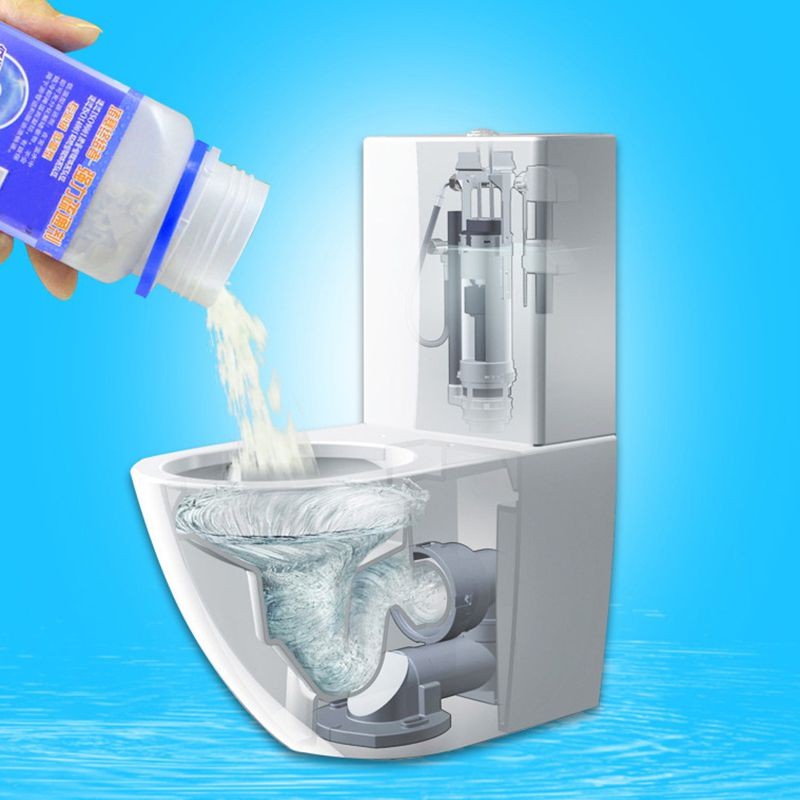 BỘT THÔNG CỐNG XANH - Thông Tắc Bồn Cầu Nhanh Chóng