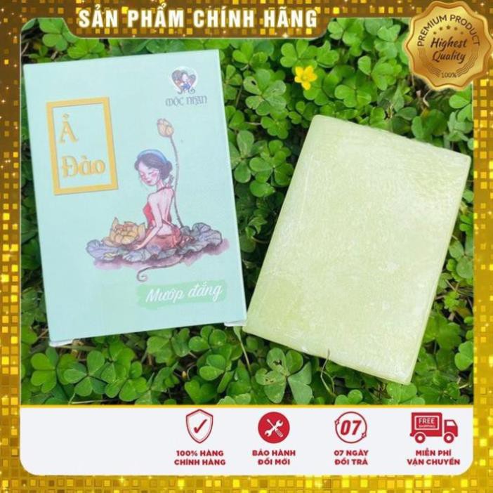 [Sale Khủng]  Xà Bông Nghệ Mật Ong - Mướp Đắng - handmade Mộc Nhan Natural - ngừa thâm, trắng sáng, mát da