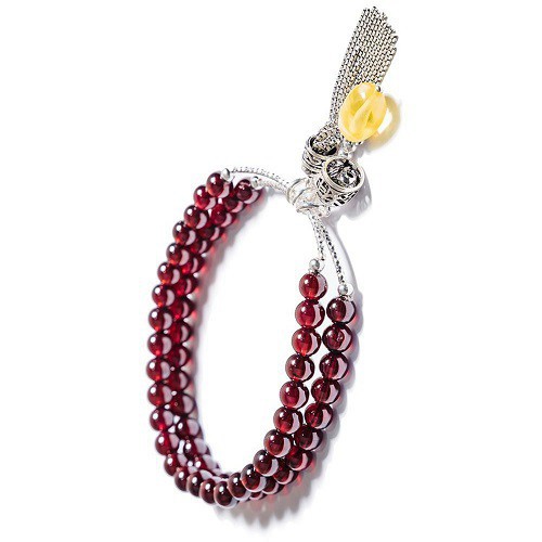 Vòng Tay Đá Garnet Thiên Nhiên [ANCARAT] Mix Charm Bạc 925