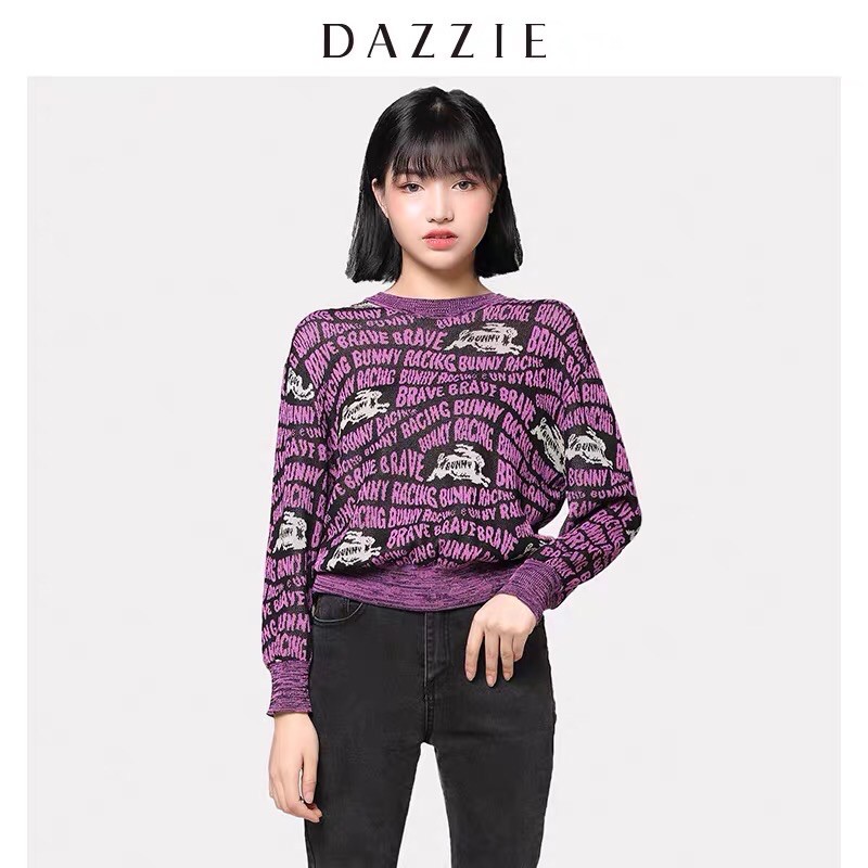 Áo len hoạ tiết Dzzit