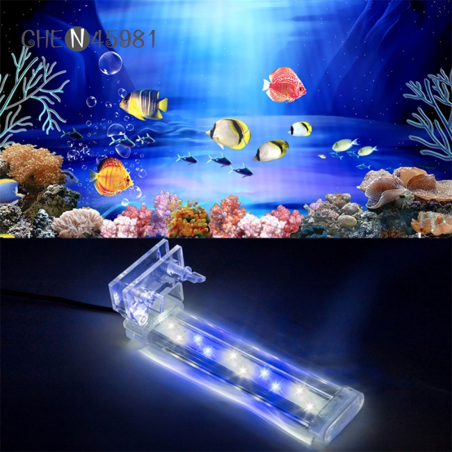 Đèn LED pha lê trang trí bể cá