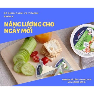 Pho mai eurocow 120g x 8 miếng [Date 11/2021]