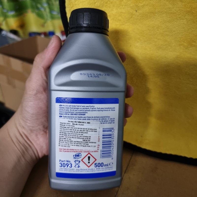 DẦU THẮNG DOT 4 LIQUI MOLY - 3093