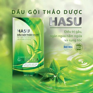 DẦU GỘI THẢO DƯỢC HASU GÓI 7.5ML