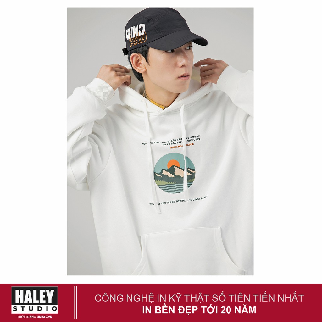 Áo Hoodie Nam Nữ unisex phong cách Hàn Quốc cá tính, Áo chất nỉ cá sấu mã HD043 - Tặng vòng tay xinh - HaleyStudio | BigBuy360 - bigbuy360.vn
