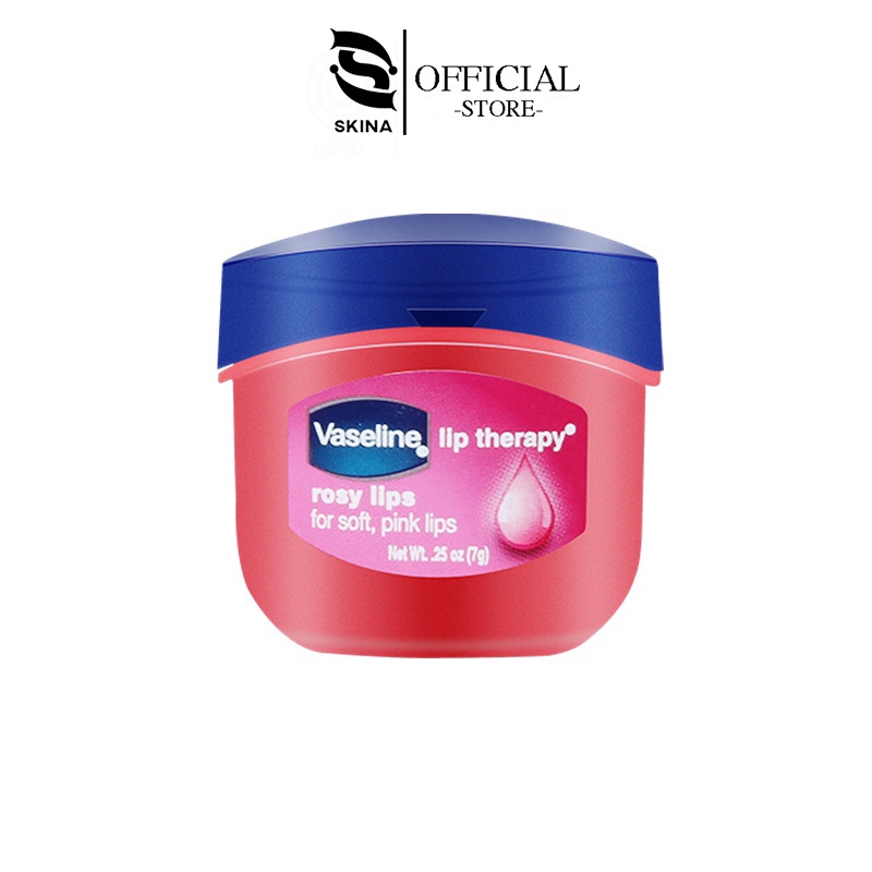 Son Dưỡng Môi💄Freeship💄 Vaseline Mùi Hoa Hồng Lip Therapy Rosy 7g