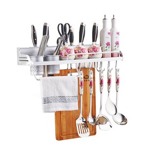 Kệ treo đồ nhà bếp Kailang tiện dụng - Cắm dao, treo thớt, khăn lau, để gia vị, úp đũa, thìa...