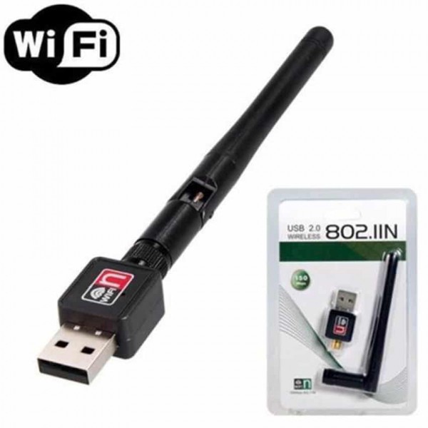 Usb thu sóng wifi cho máy tính, laptop - USB thu Wifi 802.11n Có Anten | BigBuy360 - bigbuy360.vn