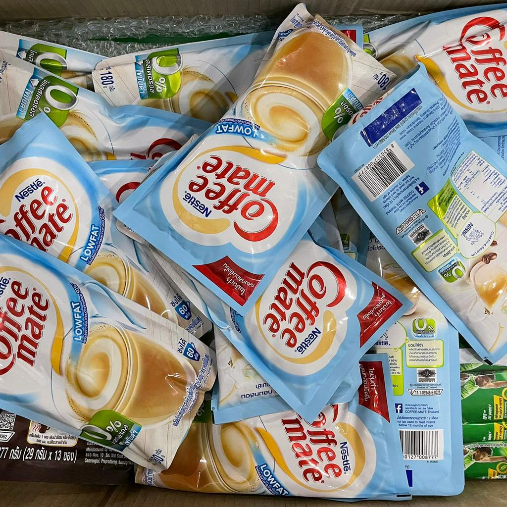 Bột coffemate ít béo không đường gói 180g ăn kiêng, eatclean, keto..