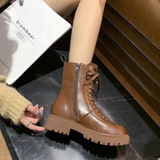 Boot cao cổ kéo khoá sale (ord)