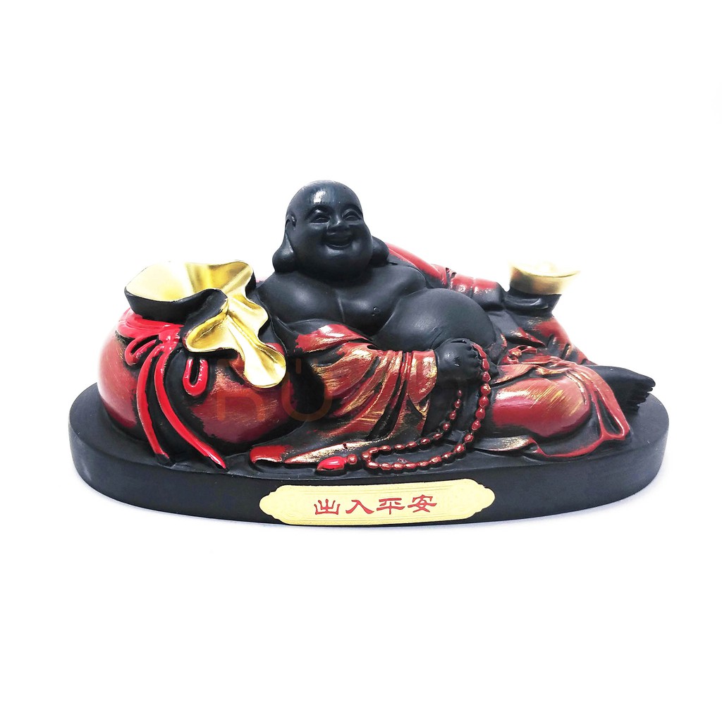 Tượng Phật Di Lạc bằng than hoạt tính đem lại may mắn, bình an