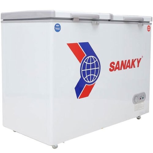 Tủ đông mát Sanaky VH-225W2, 2 ngăn, 2 cánh, 170 lít