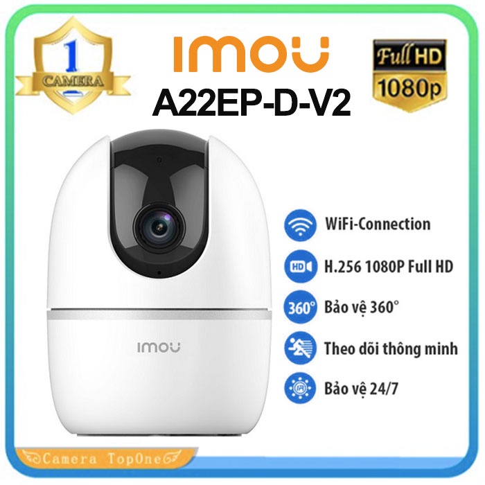 Camera IP hồng ngoại không dây 2MP IMOU IPC-A22EP-D-V2