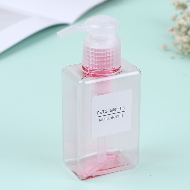 Bình Đựng Dầu Gội / Sữa Tắm Dạng Bơm Thể Tích 100ml Tiện Dụng