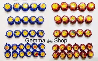 Chụp ốc sticker trang trí xe máy