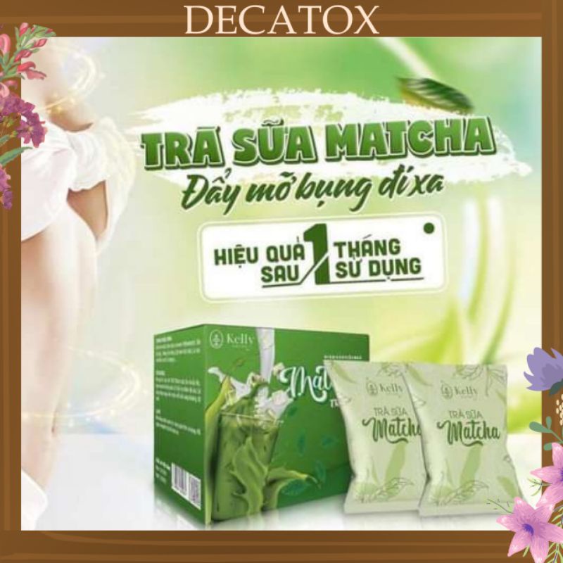 Trà sữa Matcha giảm cân Kelly Detox cam kết chính hãng.