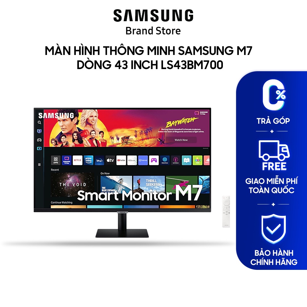 Màn Hình Thông Minh Samsung M7 Dòng 43 inch LS43BM702UEXXV