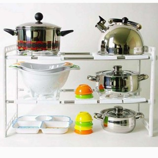 Kệ để xoong nồi gầm bếp tiện lợi [hàng hot]