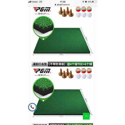 Thảm tập swing 3D - sw01