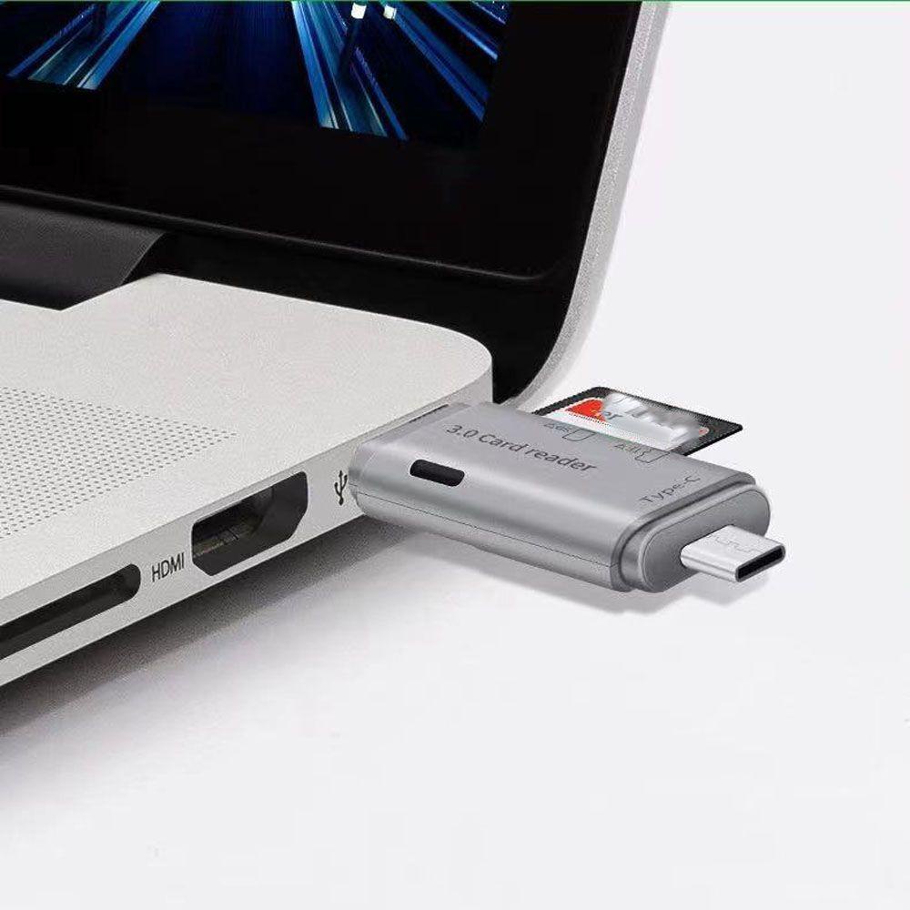 Đầu Đọc Thẻ Nhớ Usb 3.0 Type C Tốc Độ Cao Chuyên Dụng Cho Máy Tính