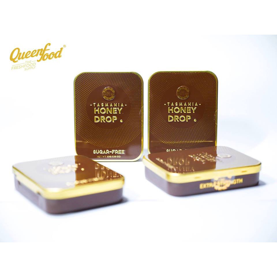 Kẹo sả nhân mật ong không đường Only Nature - Honey Drop Leatherwood Sugar Free