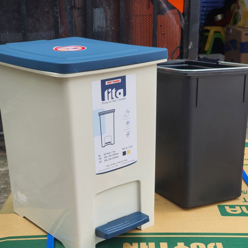 THÙNG RÁC KIỂU DÁNG NHẬT- NHỰA HIỆP THÀNH