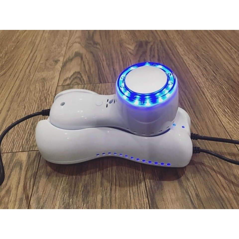 Búa Lạnh Massage Mặt Đẩy Sâu Dưỡng Chất, Kết Hợp Ánh Sáng Sinh Học Bảo Hành 12 Tháng