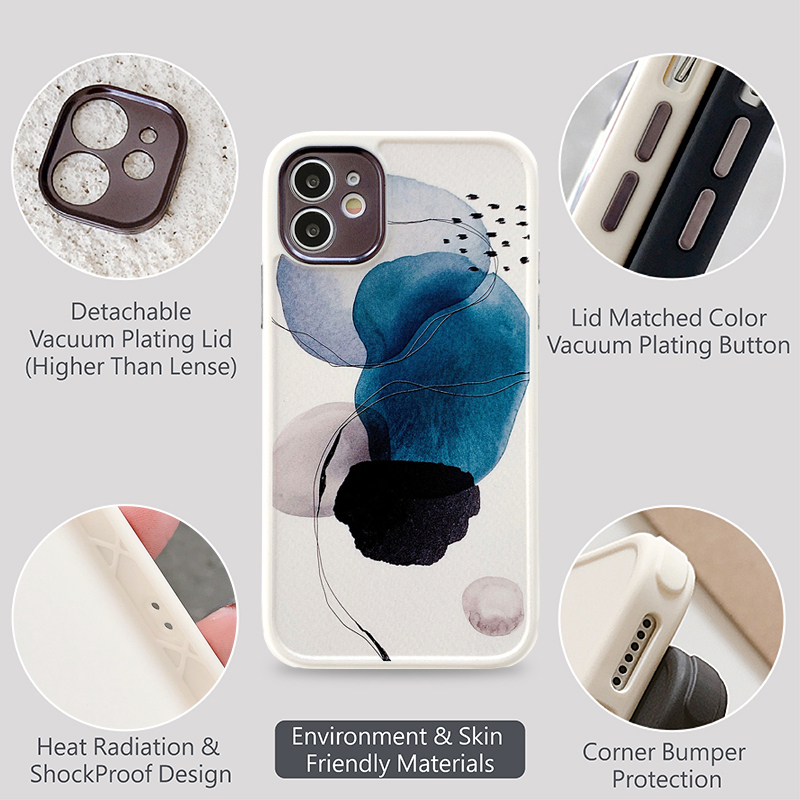 Ốp Điện Thoại TPU Dẻo Màu Nước Cho iPhone 11 12 13 14 Pro Max Mini 12Pro 13Pro 14Pro 14Plus XR SE 2020 7 8 Plus XS Max X