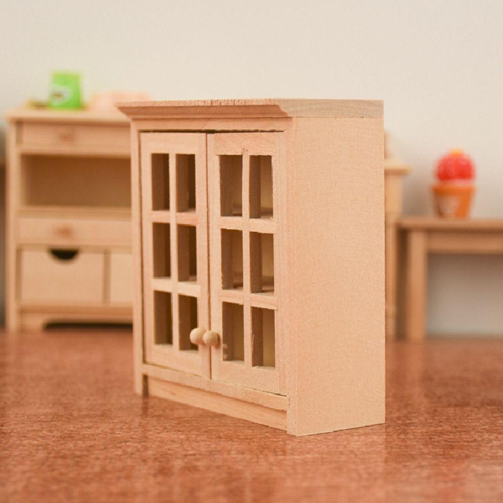 Mô Hình Tủ Nội Thất Mini 7.3 * 3.3 * 8cm Trang Trí Nhà Búp Bê