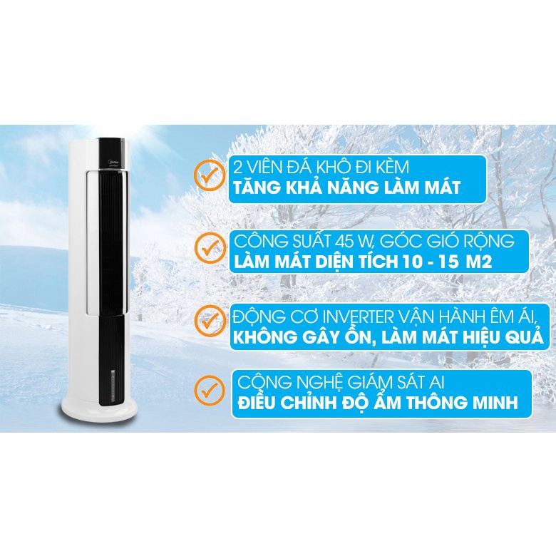 Quạt điều hòa Midea AC120-18AR