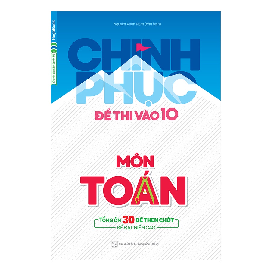 Sách - Combo Chinh phục đề thi vào 10 Toán Văn Anh Bộ đề mới nhất - Lẻ tùy chọn