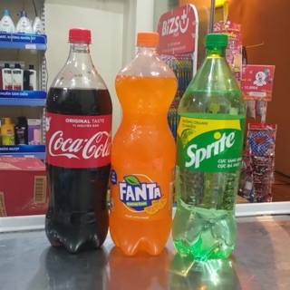 [HÀ NỘI] Nước ngọt Coca Fanta Sprite 1,5 L