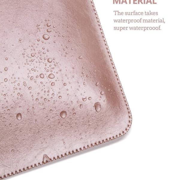 Túi Da Mềm Chống Thấm Nước Màu Hồng Cho Macbook Air 13 '' | BigBuy360 - bigbuy360.vn