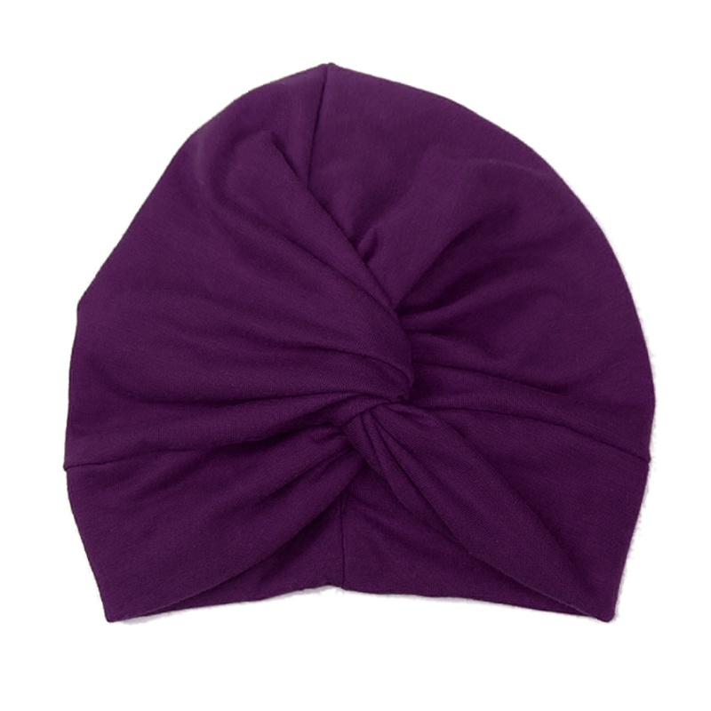 Mũ Turban Thắt Nút Bằng Cotton Mềm Mại Thời Trang Mùa Hè Cho Bé Gái Sơ Sinh