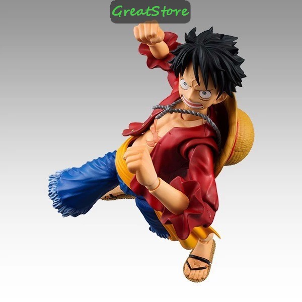 [Mã LIFE0503TOYS1 giảm 10% đơn 150k] ( CHẤT, HÀNG CÓ SẴN ) MÔ HÌNH NHÂN VẬT ONE PIECE FIGMA LUFFY KHỚP CỬ ĐỘNG ĐƯỢC