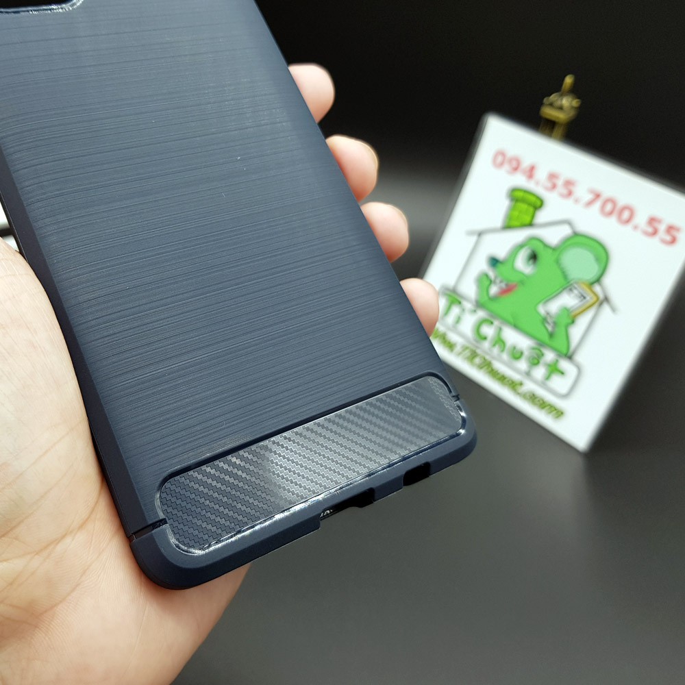 [Loại Tốt] Ốp Lưng Samsung S10 Lite, A91, M80s Dẻo Carbon Phay Xước Chống Sốc