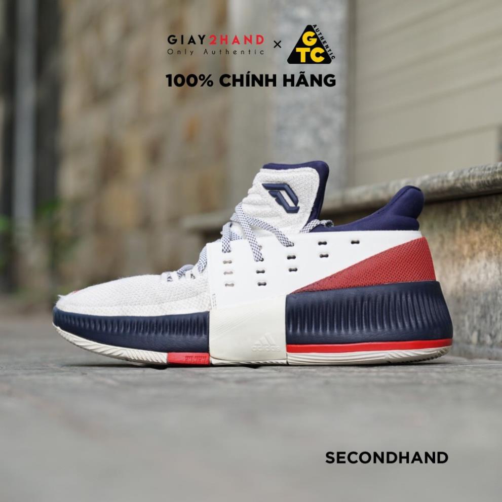 Giày Thể Thao  ADIDAS DAME LILLARD 3 BY3762 GIÀY CŨ CHÍNH HÃNG 🚴