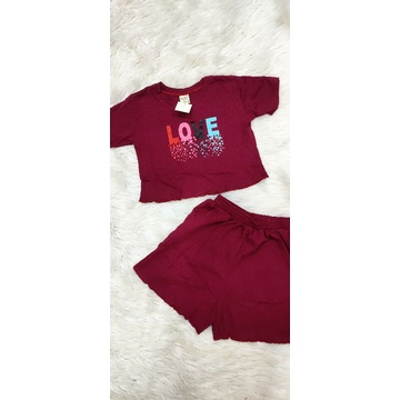Bộ áo croptop cho bé gái (size nhí,nhỡ)