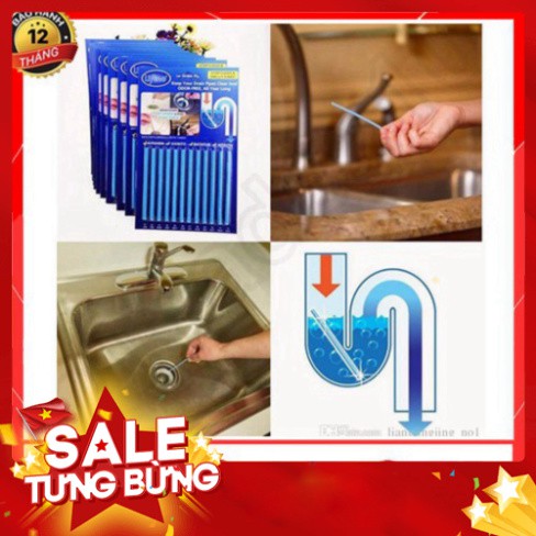 [FREE SHIP] [RẺ VÔ ĐỊCH] Que thông tắc, khử mùi cống Sani Sticks 💥SIÊU HOT💥