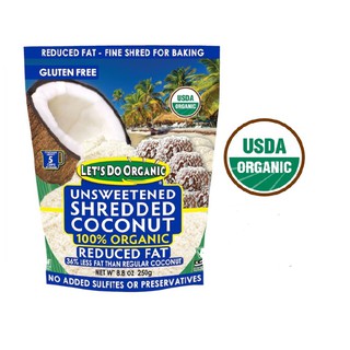 Vụn dừa hữu cơ let's do organic 250g