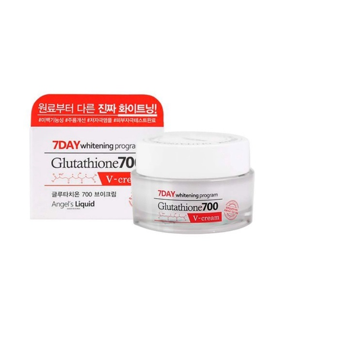 Kem Dưỡng Trắng Da Ban Đêm 7 Day Whitening Program Glutathione 700 V-cream 50ml